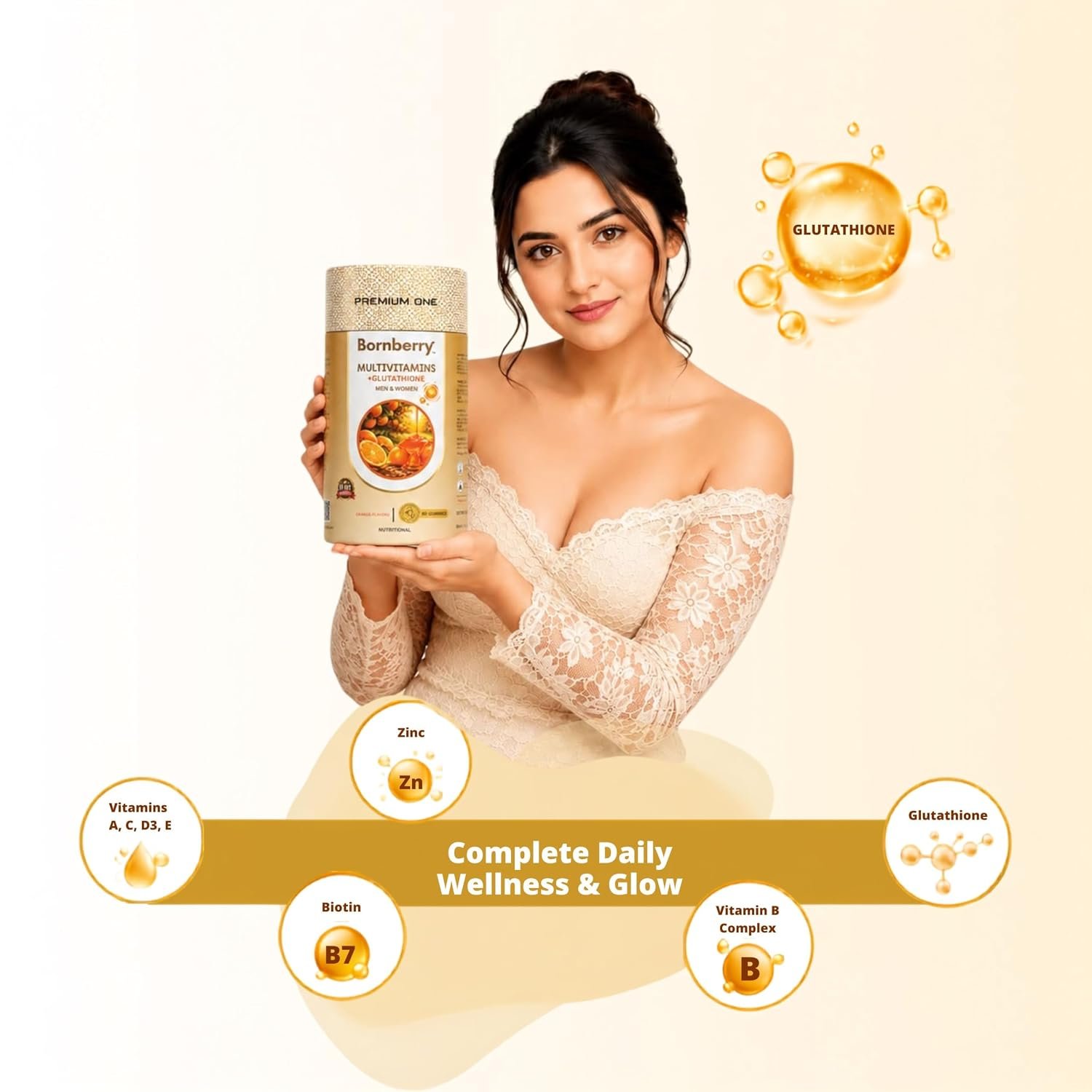 Bornberry Multivitamins + Glutathione